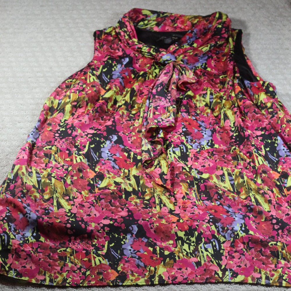 Lane Bryant Size 26 Vibrant Sleeveless Dress